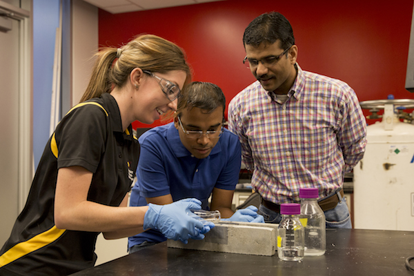 Neithalath cementing his status as pioneering civil engineering researcher