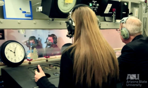 ASU’S AVIATION PROGRAM HAS 1 OF THE ONLY 3 HEAVY-DUTY ALTITUDE CHAMBERS IN THE NATION THAT ARE AVAILABLE TO CIVILIANS