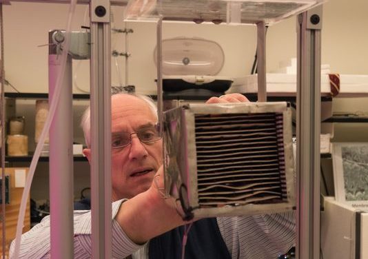 Klaus Lackner didn’t set out to save the world, but he thinks his machine could help