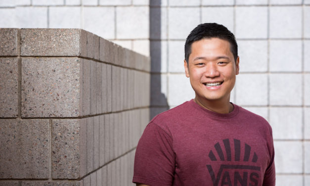Engineering graduate student powers through illness