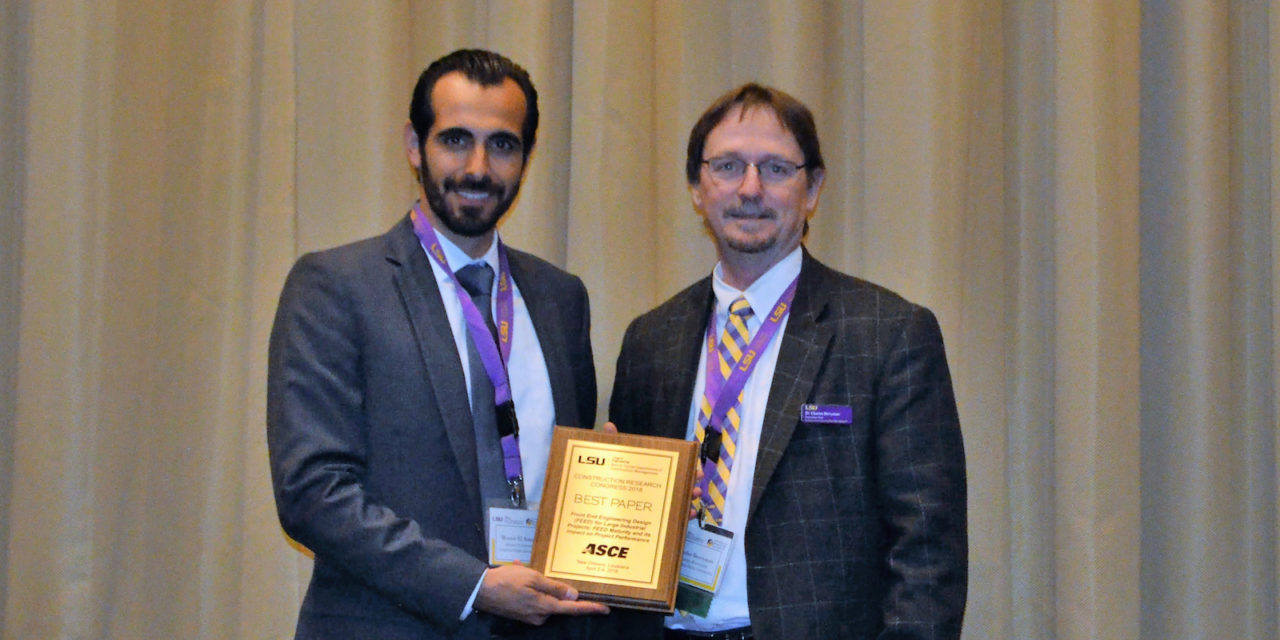 ASU cements status as a top construction program at 2018 Construction Research Congress