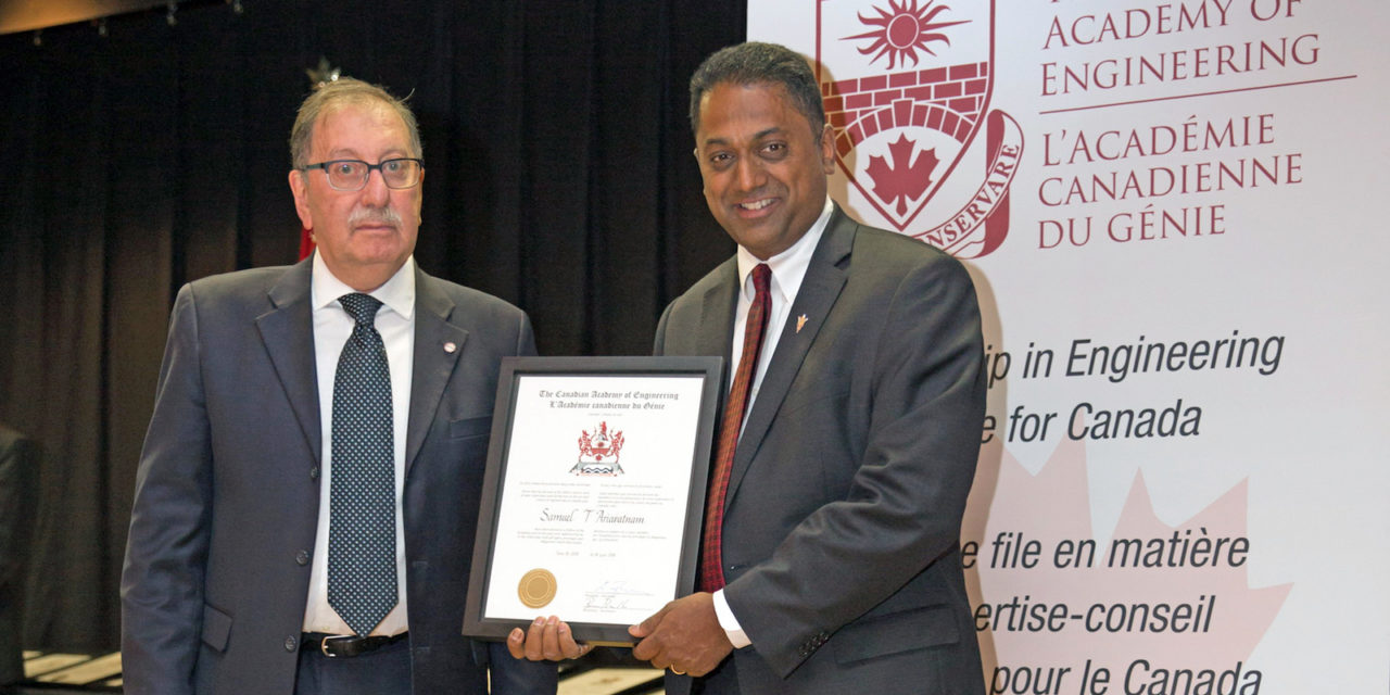 Work ethic earns professor a place in Canadian Academy of Engineering