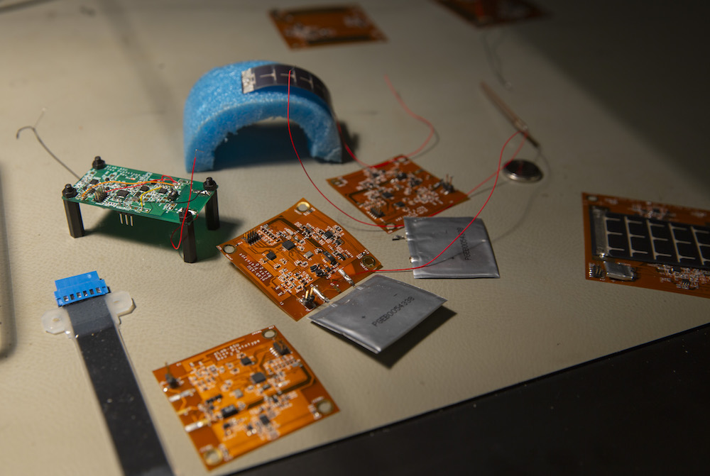 technical equipment on a table