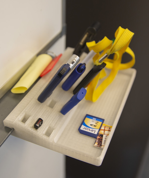 assorted items on a tray