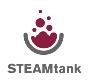 a graphic that says STEAMtank