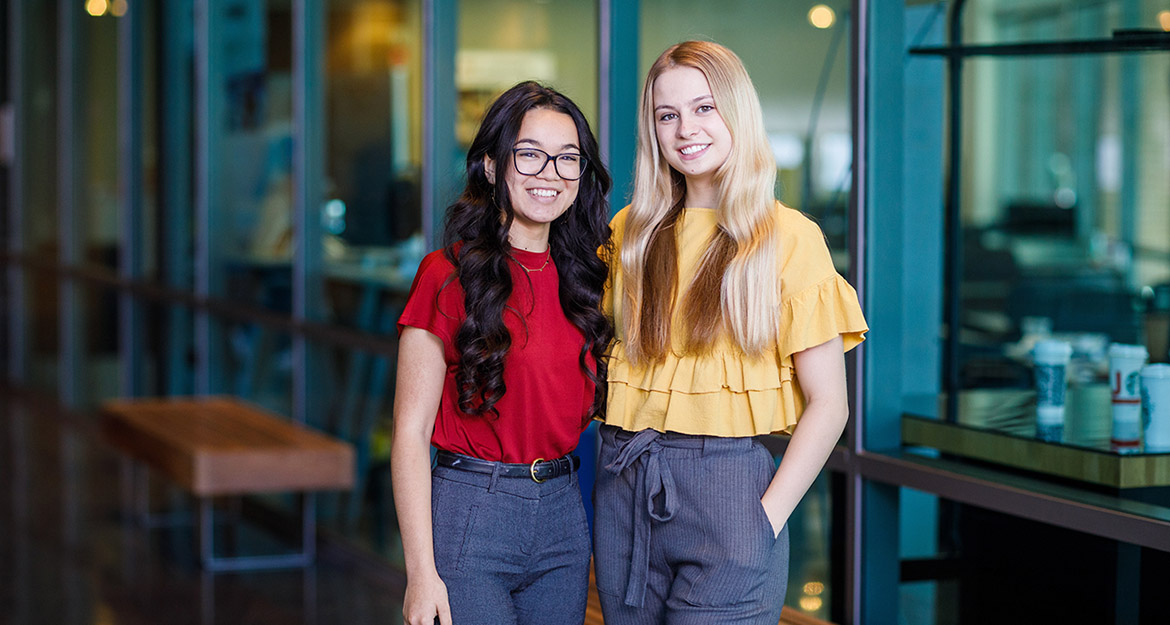 Sylvia Lopez and Brinlee Kidd