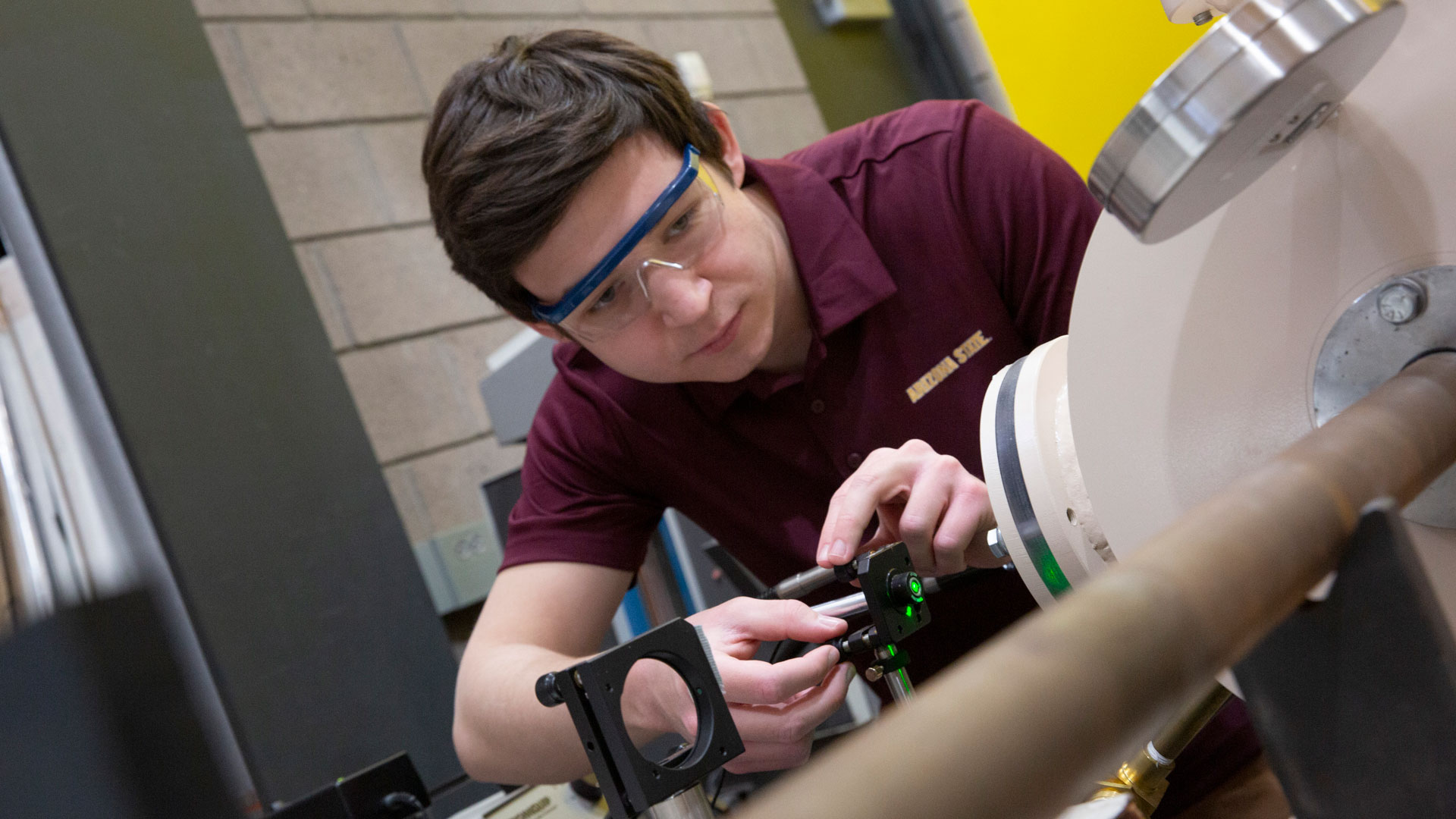 Aerospace engineering major Jake Trenter