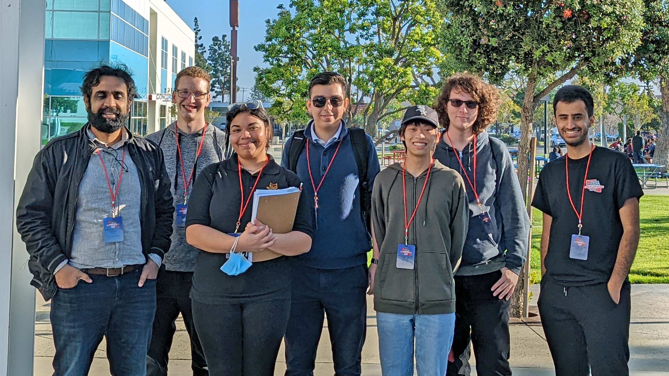 image of seven members of ASU's CDDC team