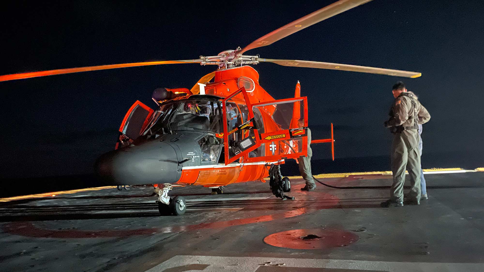 coast guard helicopter