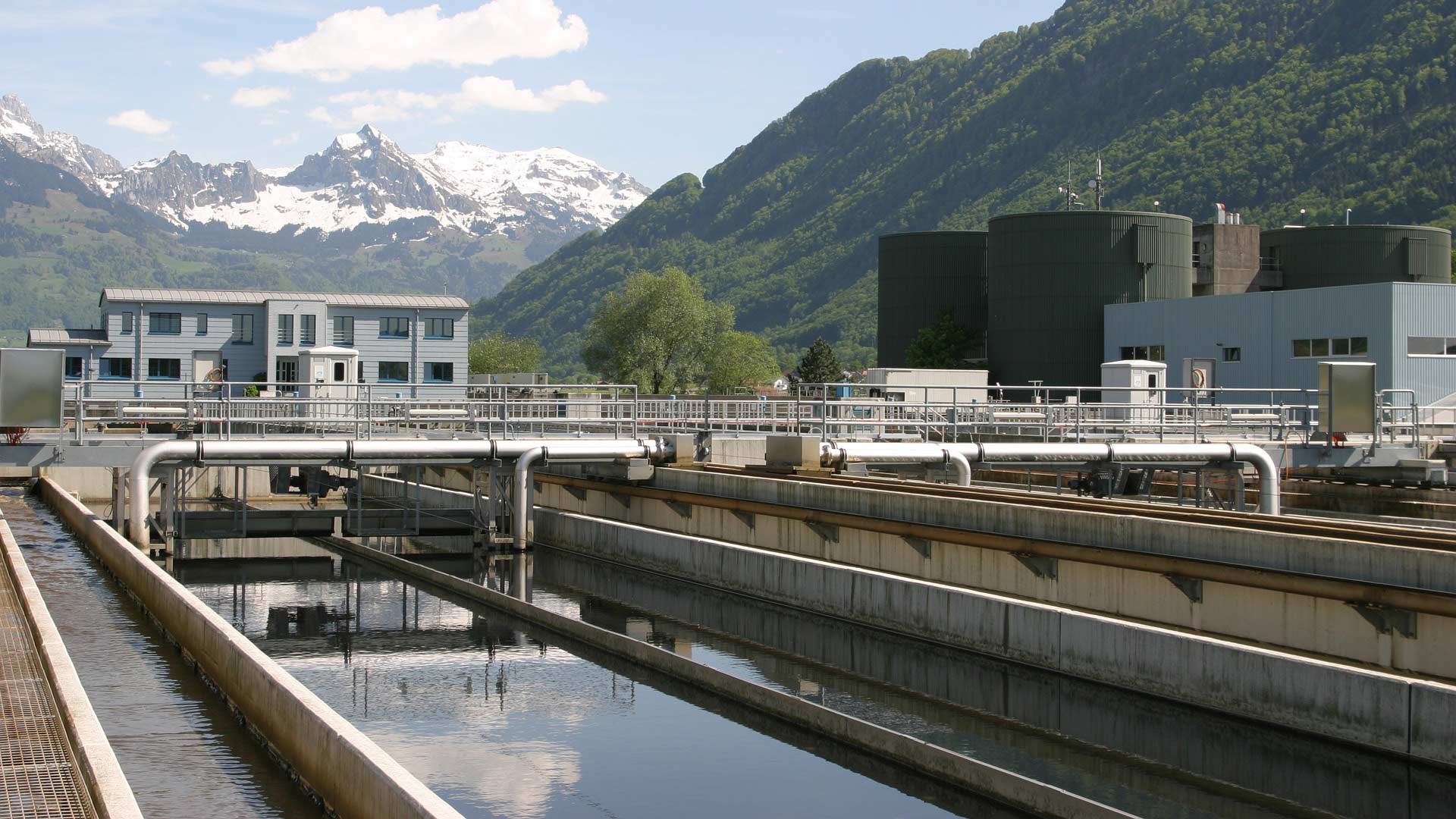 sewage treatment plant