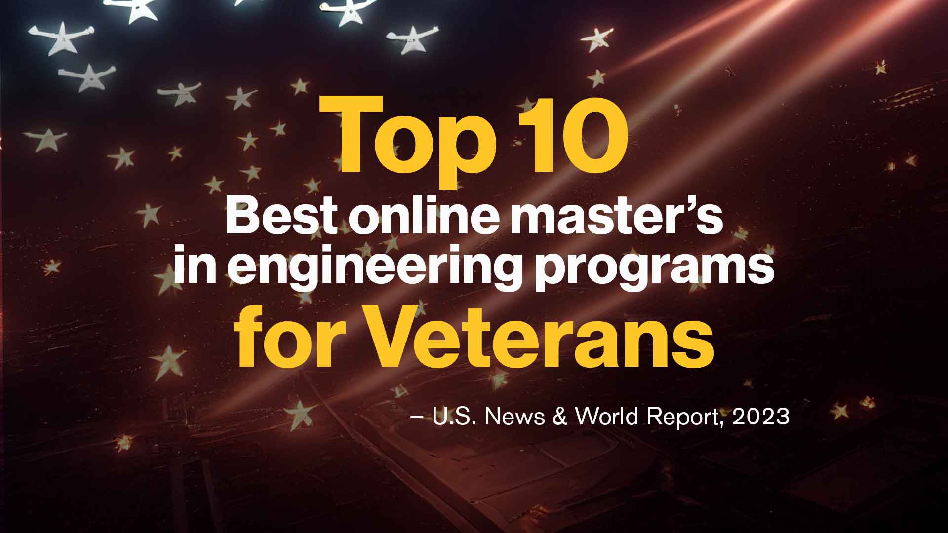 Top 10 Best online master's in engineering programs for veterans