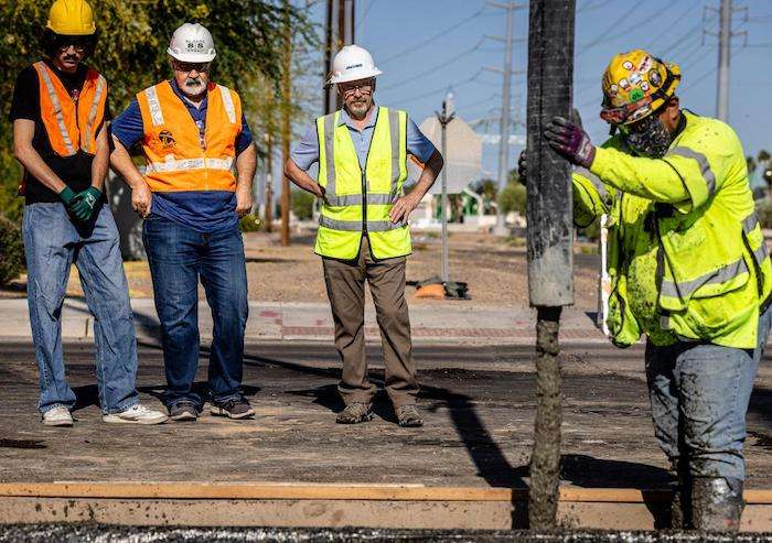 Fiber-reinforced concrete saves time and money over rebar