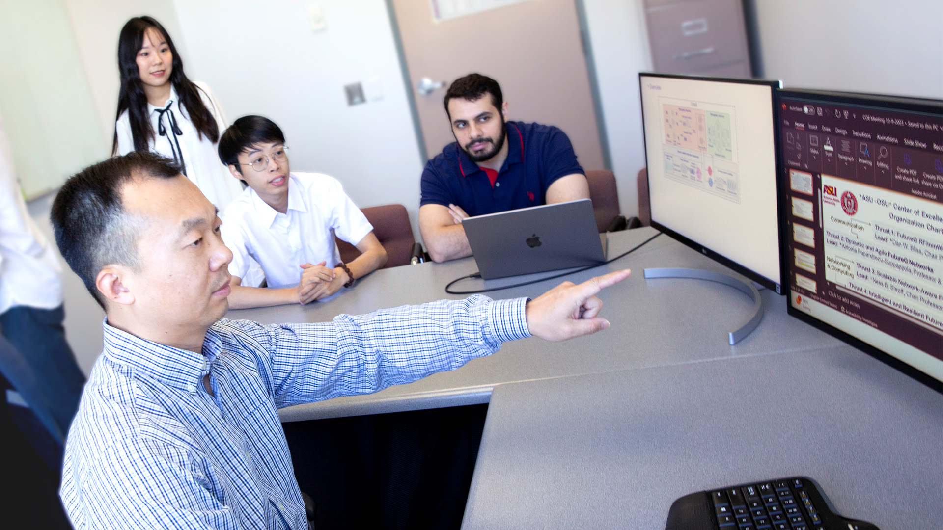 Yanchao Zhang and students