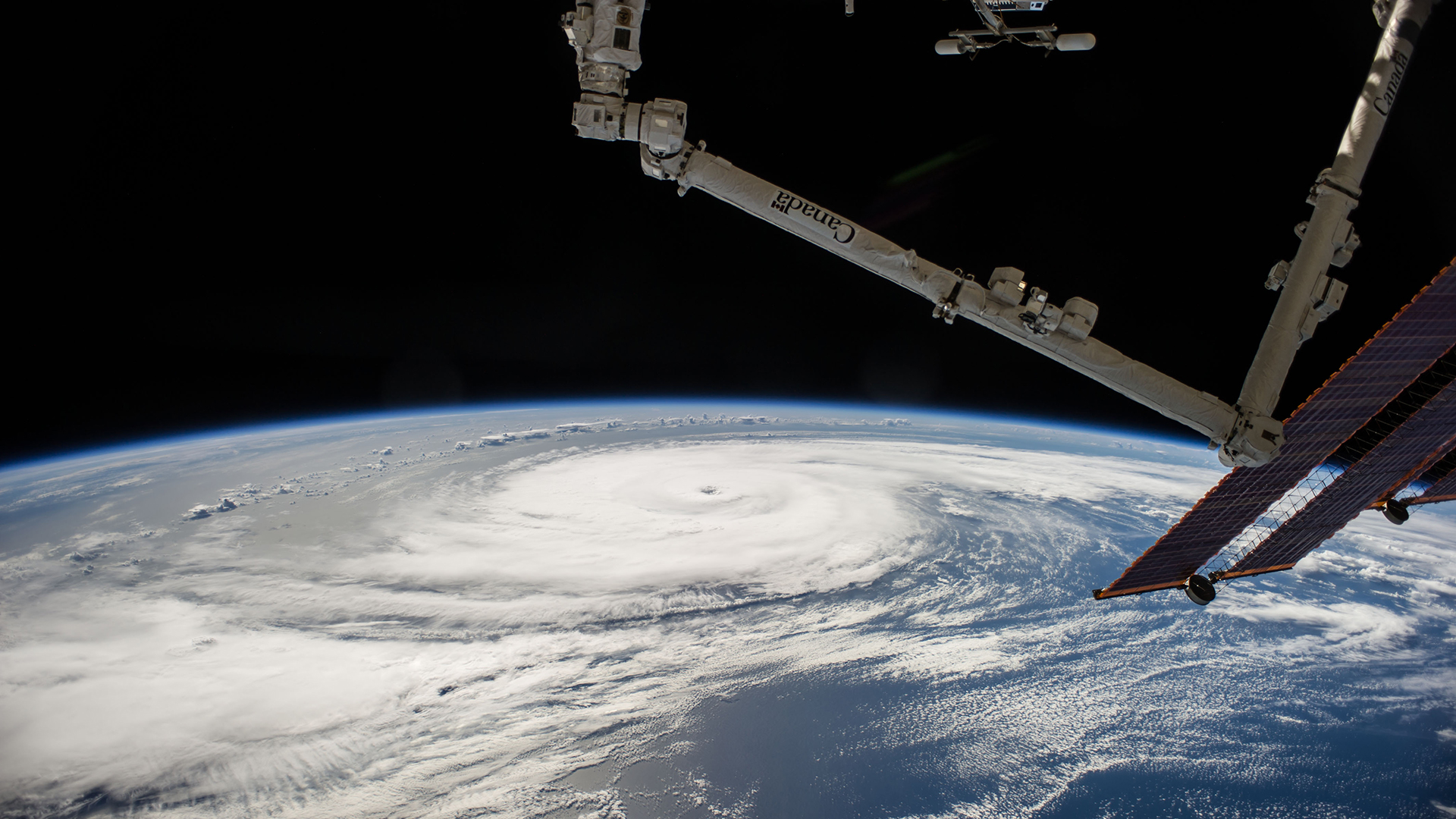 NASA#2008337 view of a hurricane from space
