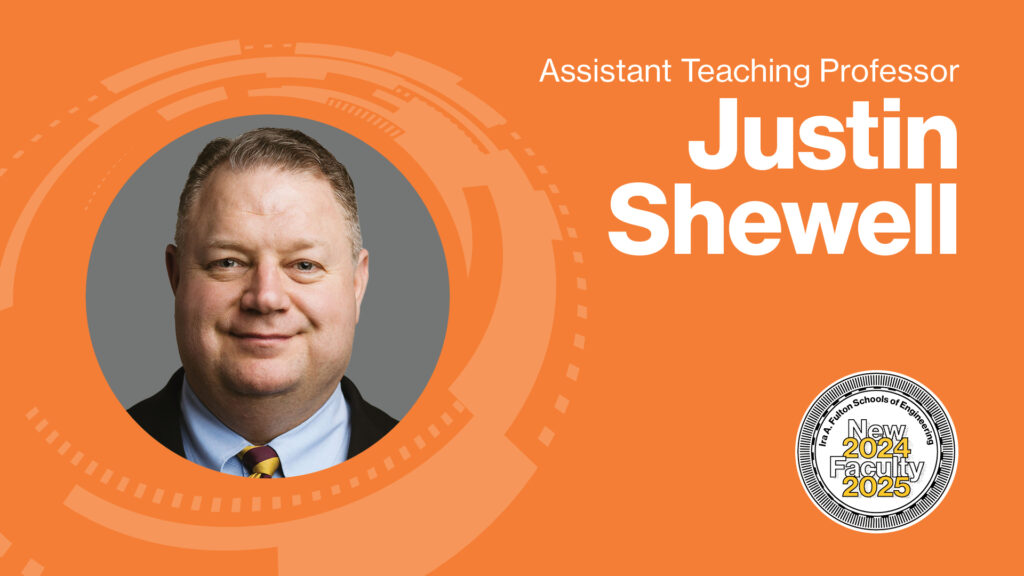Justin Shewell Assistant Teaching Professor