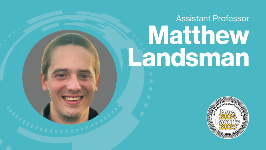 Matthew Landsman Assistant Professor