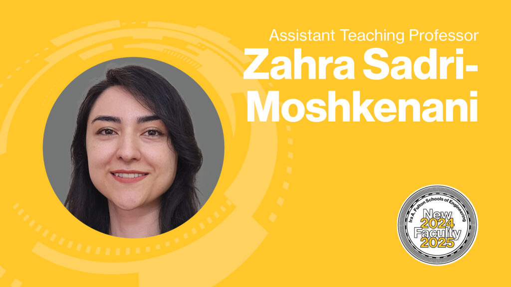 Zahra Sadri-Moshkenani Assistant Teaching Professor